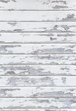 White Weathered Wood Texture Backdrop 