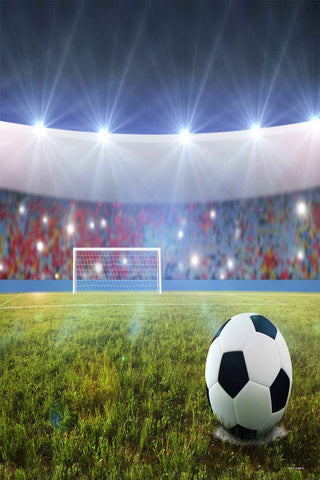 Sport Backdrops Soccer Footable Field Photography Backdrop CM-S-1166-E