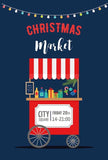 Christmas Market Photography Backdrops for Studio DBD-19437