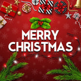 Merry Christmas Gift Red Backdrops for Studio DBD-19264