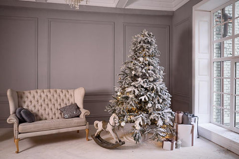 Xmas Tree Ornaments Photography Backdrops DBD-19265