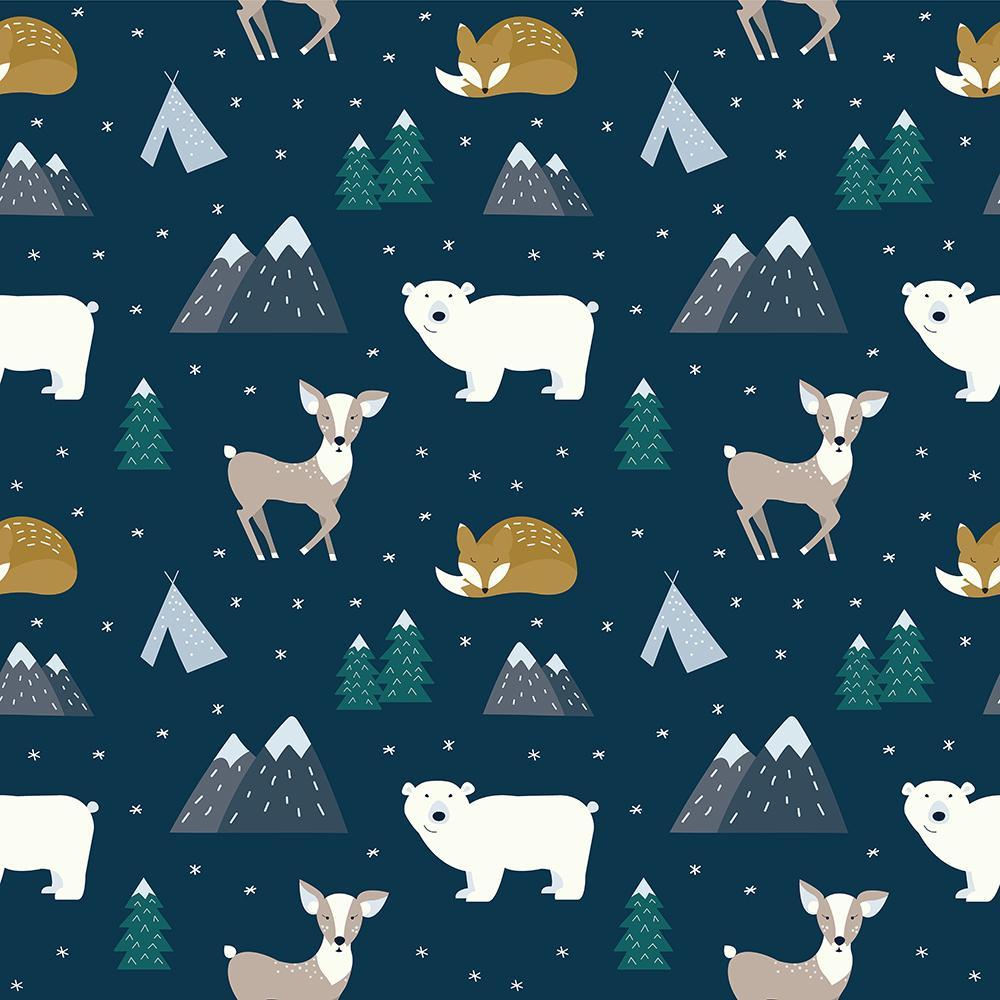 Christmas Step and Repeat Logos Backdrops IBD-19256