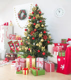 Christmas Tree Gifts Christmas Decor Photography Backdrops DBD-19296
