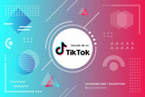 Tik Tok Telón de Fondo de Moda Fotografía Fondo Personalizado TT003