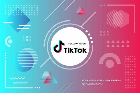 Tik Tok Telón de Fondo de Moda Fotografía Fondo Personalizado TT003