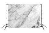 White Abstract Marble Texture Photography Backdrop D117