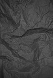 Abstract Photo Backdrop Black Crumpled Sheet Paper With Vignetting D160