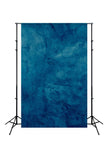 Abstract Blue Texture Portrait Backdrop for Photo Studio D168