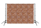 Red Bricks Wall Texture Photography Backdrop D-238