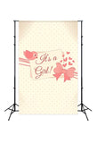 Girl Baby Shower Newborn Photo Booth Backdrop D263