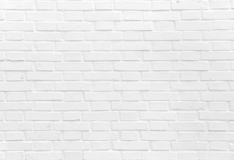 White Brick Wall Texture Photography Backdrops for Studio D349