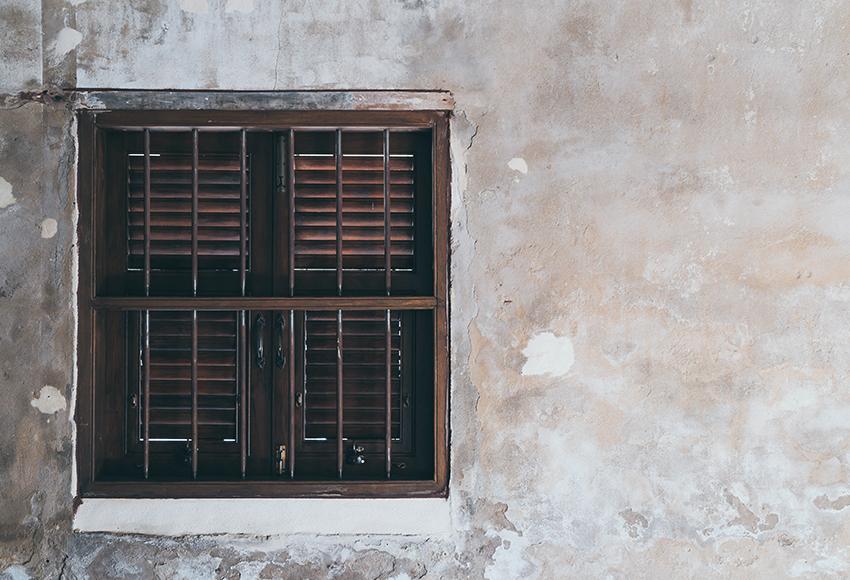 Old Vintage Window Backdrop for Photography D418