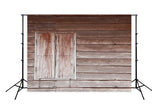 Old Wood Window Wooden Wall Backdrop for Photos D419