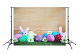 Easter Decorations Backdrop Easter Bunny Eggs Backdrop for Photos D454