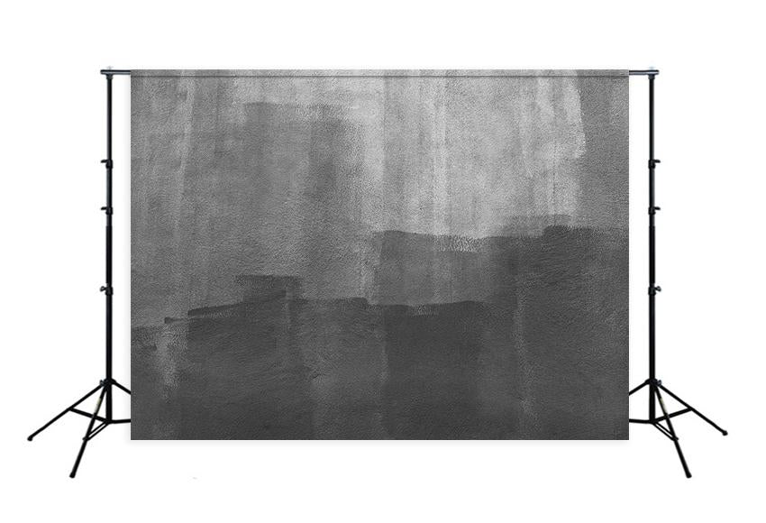 Telón de Fondo Abstracto de Pared Blanco Negro de Arte para Fotografía D67