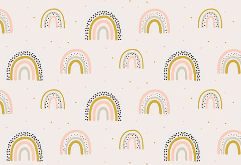 Boho Repeating Children Photo Studio Backdrop