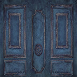 Deep Blue Retro Wall  Backdrop for Photo Booth