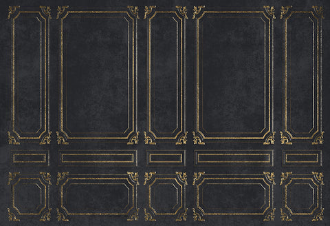 Dark Classical Wall Photography Backdrop for Photo Booth
