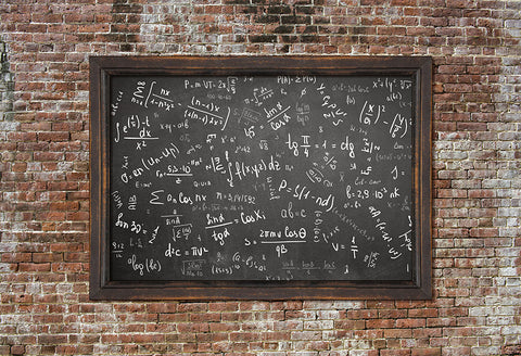 Back to School Chalkboard Retro Wall Backdrops