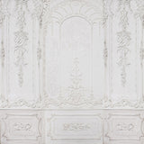 White Retro Wall Elegant Backdrop for Photos