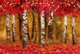 Autumn Maple Leaves Photography Backdrop