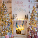 Feliz Navidad Stocks Decoración Telón de fondo D981
