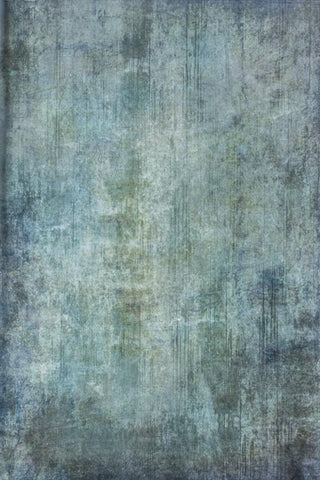 Abstract Cyan Grunge Wall Texture Studio Backdrop for Photography DHP-190