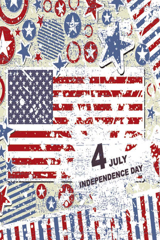 Festival Backdrops Patriotic Backdrops Grunge Background DLR-7-E