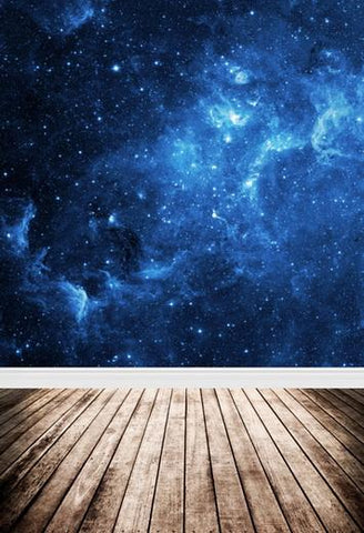 Space Universe Night Sky Twinkle  Stars Backdrop for Photo Studio F-101