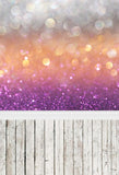 Bokeh Backdrop Grey Brown Purple Photography Backdrops F-152