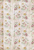 Vinatge Flower  Wood Floor Backdrop for Photo Booth F-2370