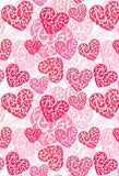 Valentines Day Decorations Red Heart Backdrop for Photos F-2918