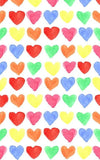 Happy Valentines Day Love Heart Backdrop for Photo Booths F-2919