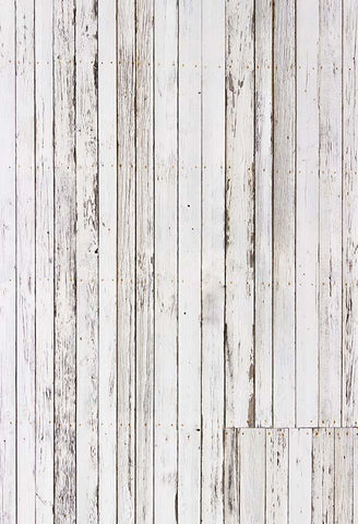 Pared de Madera Blanca Telones de Fondo para Fotografía Floor-125