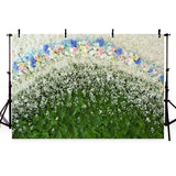 Patterned Backdrops Flower Backdrops Exhibit Backgrounds G-187