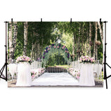 Wedding Backdrops Trees Backdrops Flowers Background G-207