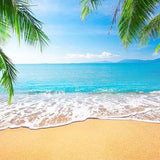 Summer Sea Beach Scenic Photo Backdrops  G-229