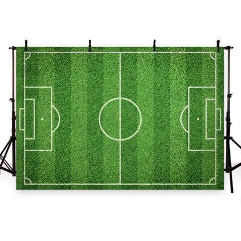 Soccer Backdrops Green Background G-276