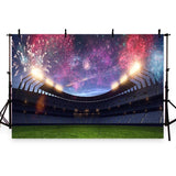 Soccer Background Green Backdrops G-277