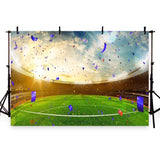 Soccer Background Green Backdrop G-279