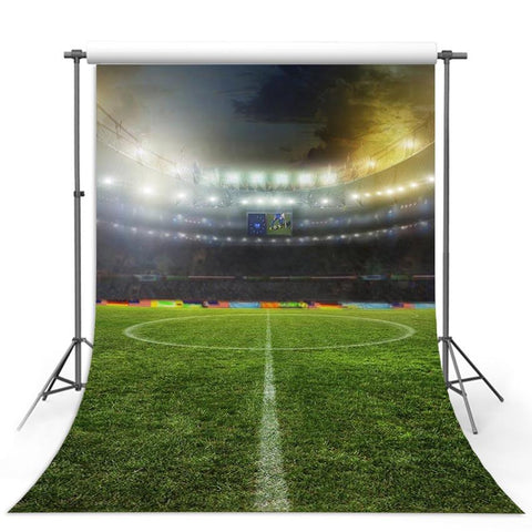  Football Field Backdrops Sports Photography Backdrops Soccer Stadium Background 