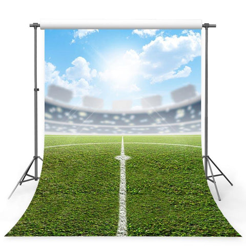 Soccer Backdrops Green Backdrops G-353