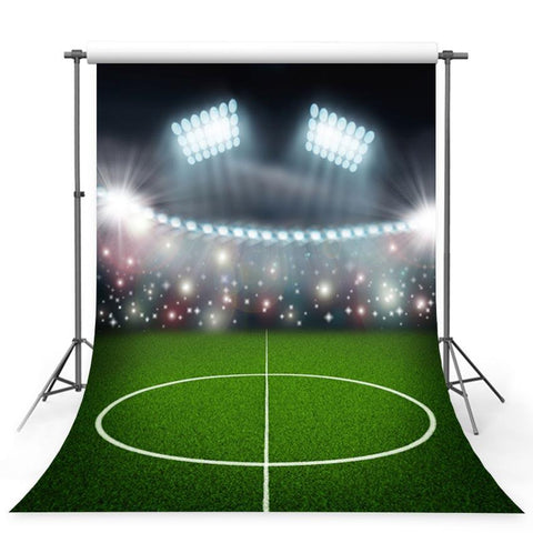 Soccer Backdrops Green Backdrops G-354