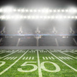 Football Field Stadium Night Lights Sport Photography Backdrops G-359