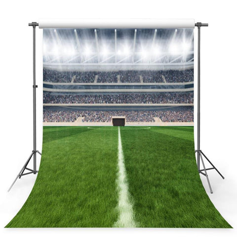 Soccer Backdrops Green Backdrops G-360