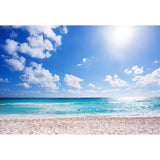 Beach Ocean Summer Seaside Photography Backdrop G-561