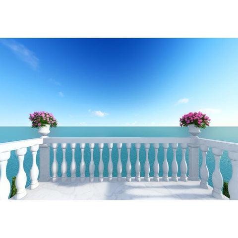 Beaches Wedding Summer Holiday Backdrops Photography Background G-586