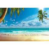 Summer Sea Beach Blue Sky Photo Studio Backdrop G-598