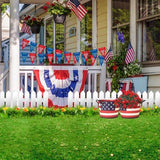 4th of July USA Flag Decorations Photography Backdrop G-624