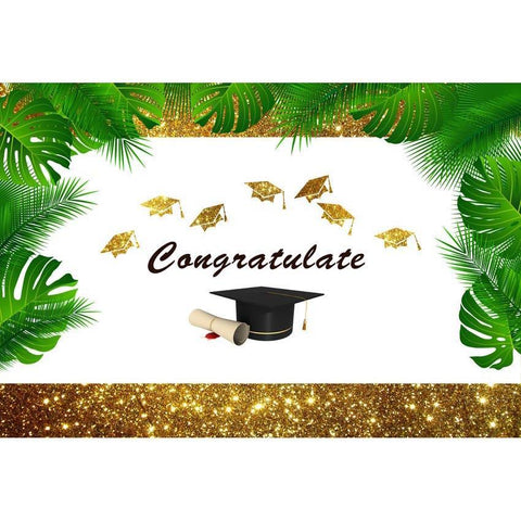 Graduation Backdrop Leaf Backdrop G-633